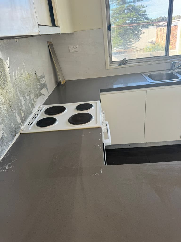 Bond-ready kitchen finish